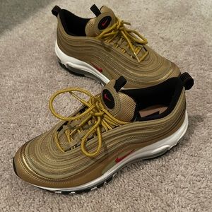 Nike Air Max OG 97 gold size 6.5 y, 8 in women’s
